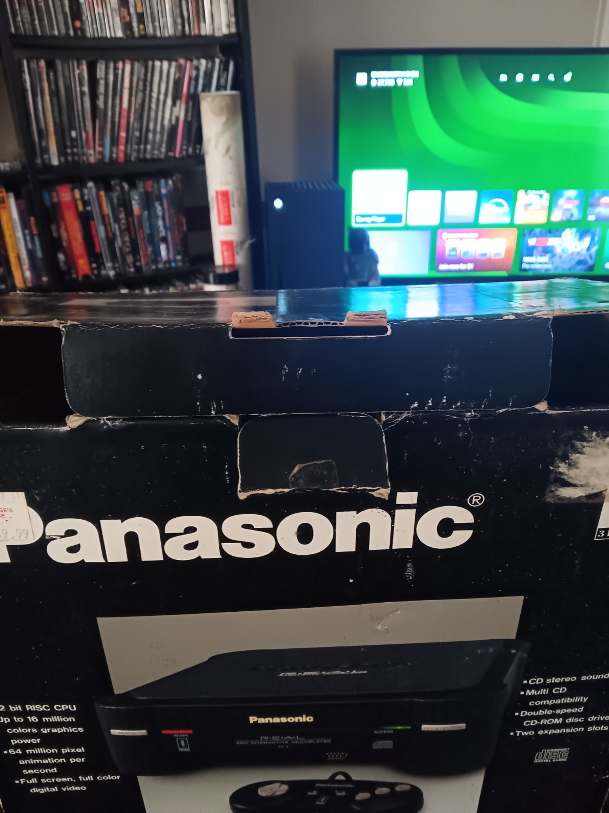Panasonic 3DO REAL FZ-1 Console System: OEM Controller Works Doesn’t READ DISCS