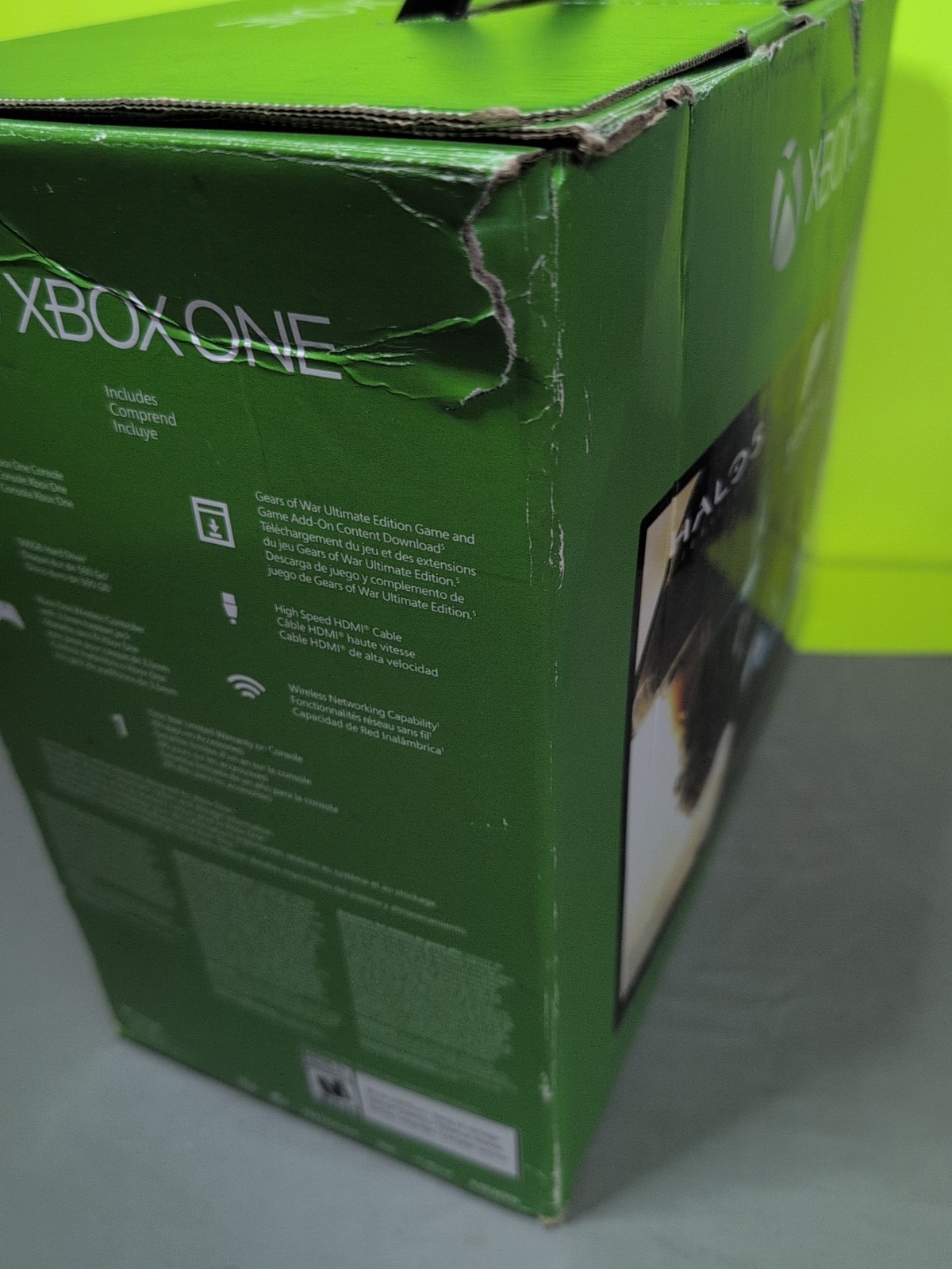 Xbox One 500GB Gears of War Ultimate Edition Console Box Only (NO CONSOLE)