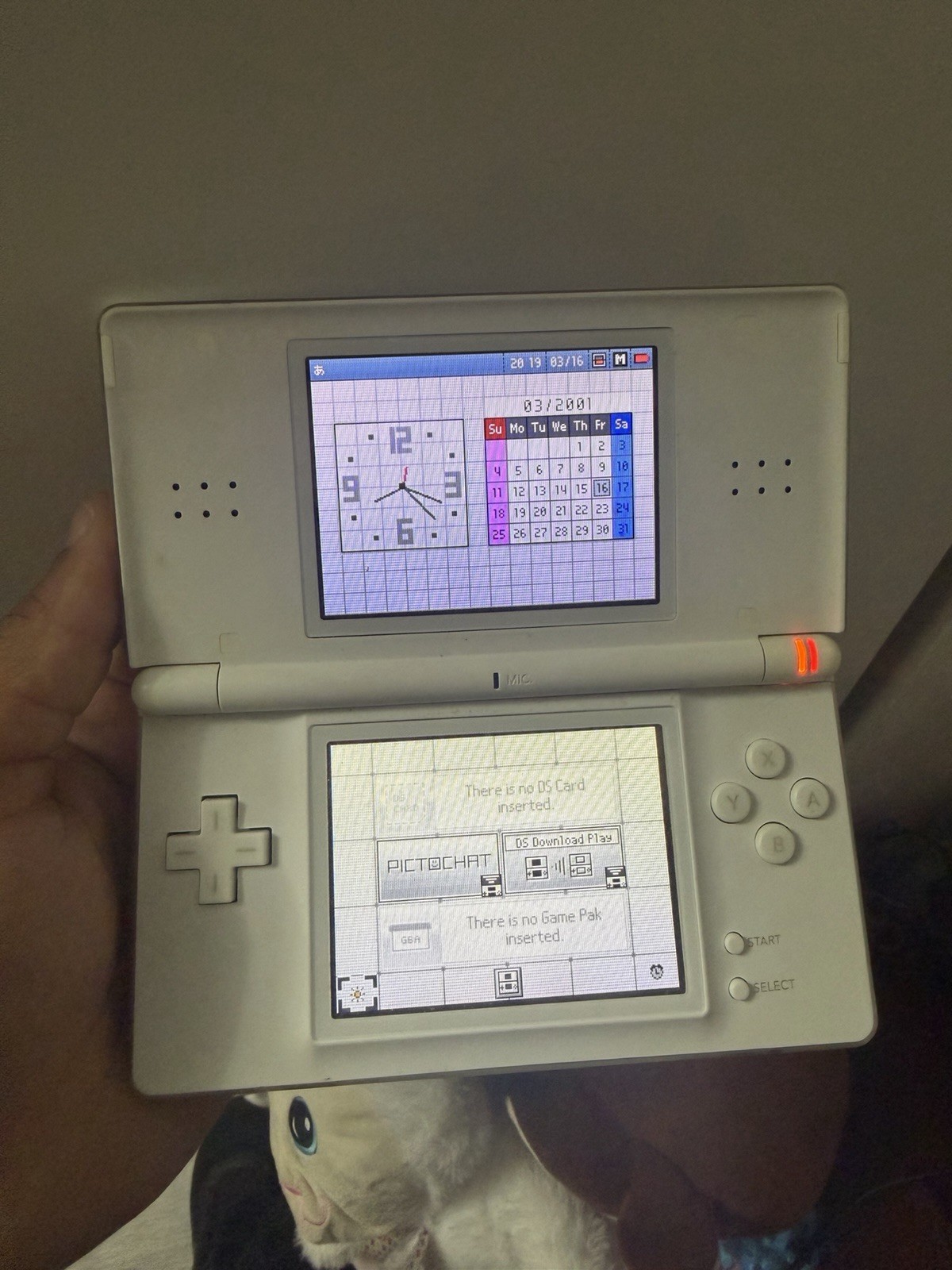 Nintendo DS Lite Handheld Console – Polar White