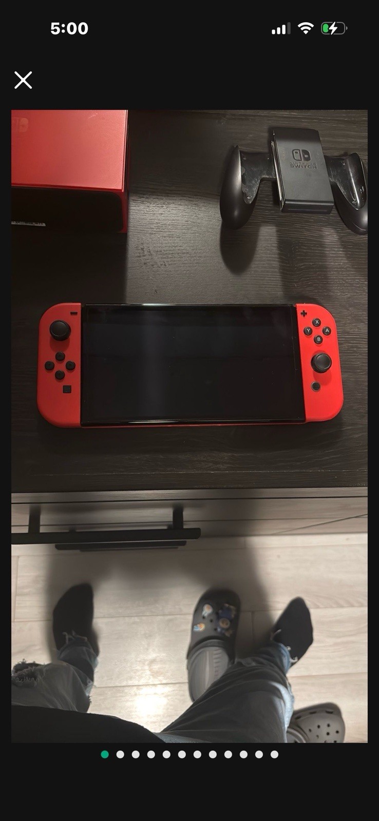 Nintendo Switch (OLED Model) HEG-001 Mario Red Edition 64GB Console