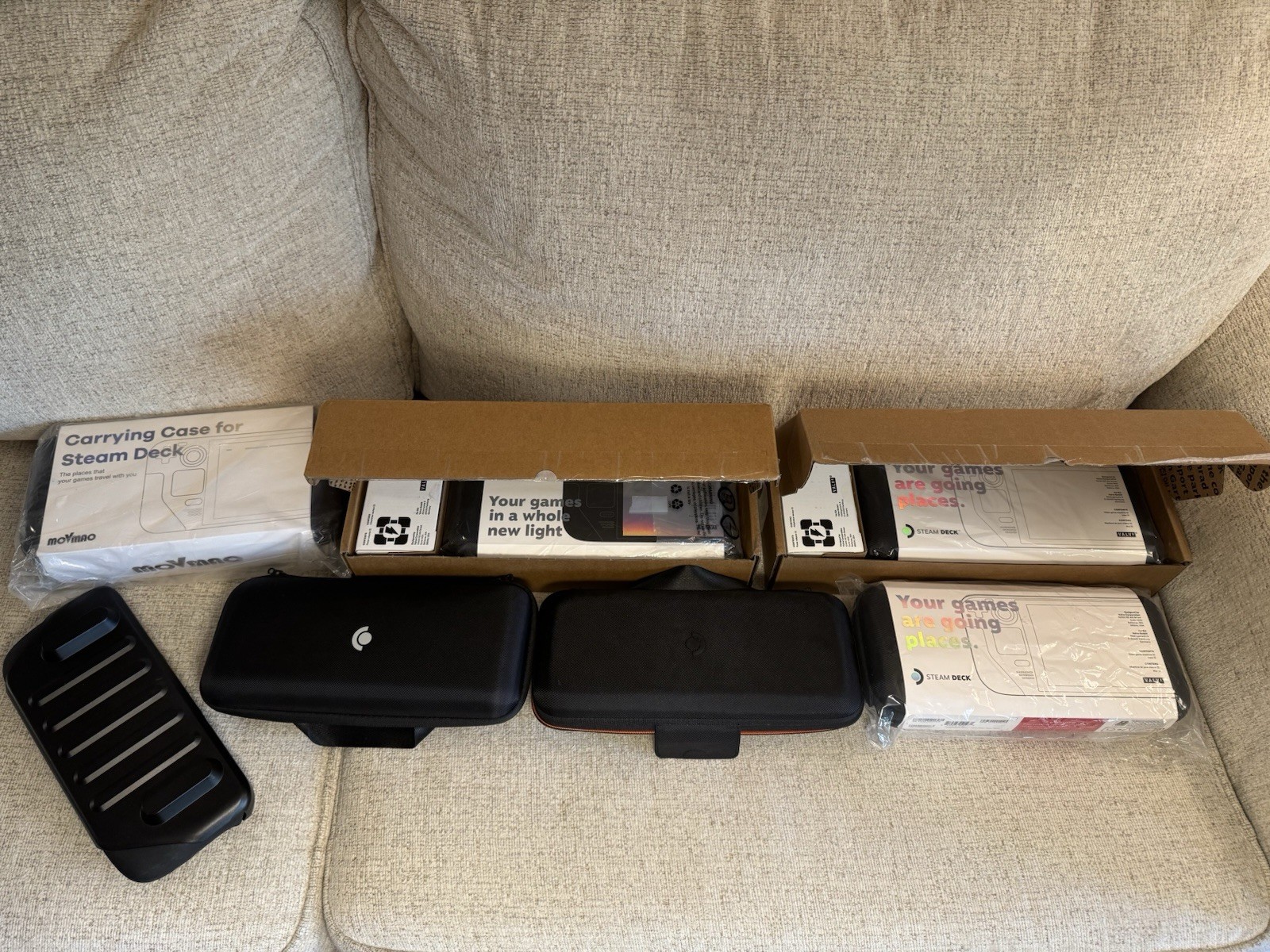 OEM Valve Steam Deck Limited Carrying Case And Other Case Collection(Cases Only)
