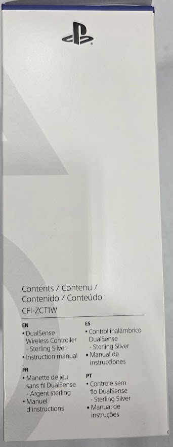 DualSense Wireless Controller (Sterling Silver) PS5 New Special (2024 Joypad)
