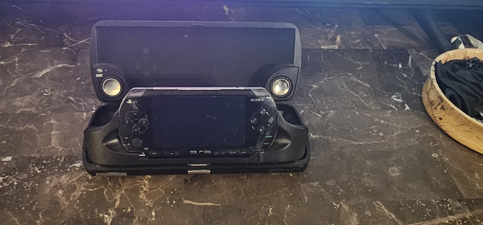 Sony PlayStation Portable Go PSP -1001 Handheld Game System Black