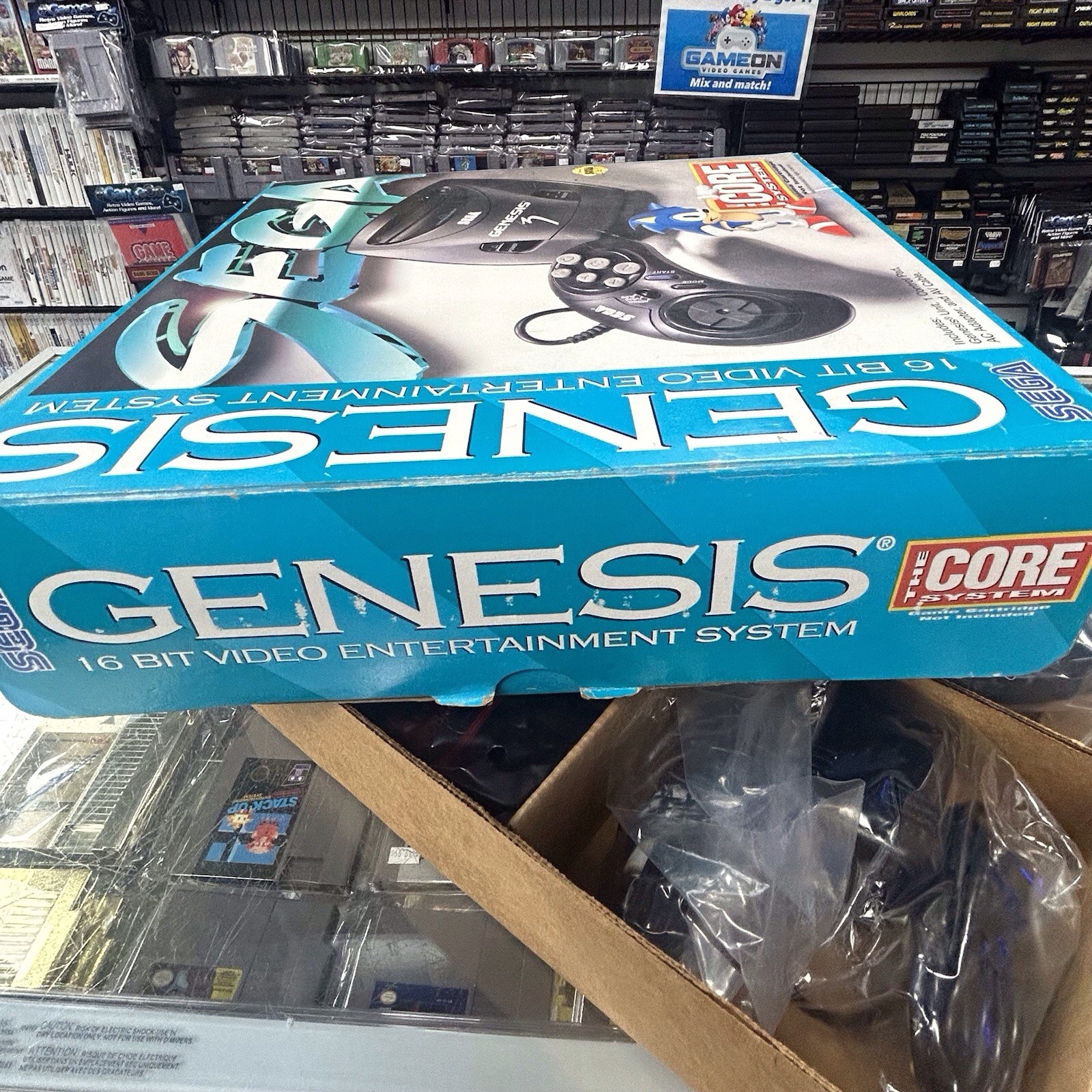 SEGA GENESIS MODEL 3 CONSOLE Open Box Never Played!