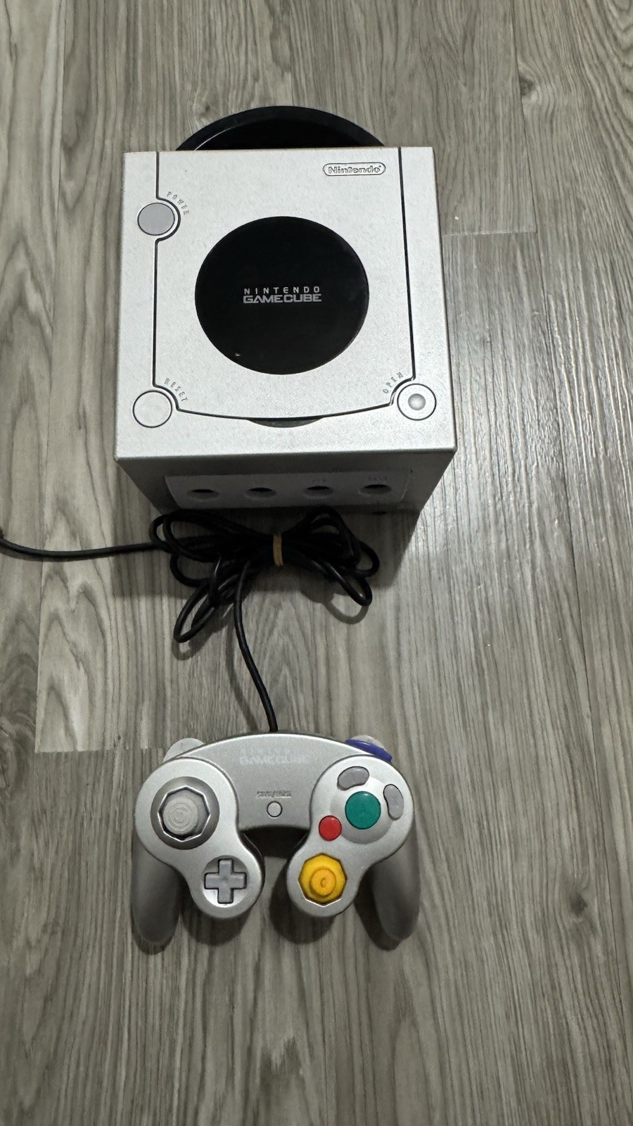 Silver Nintendo GameCube HDMI Console w/ Accessories