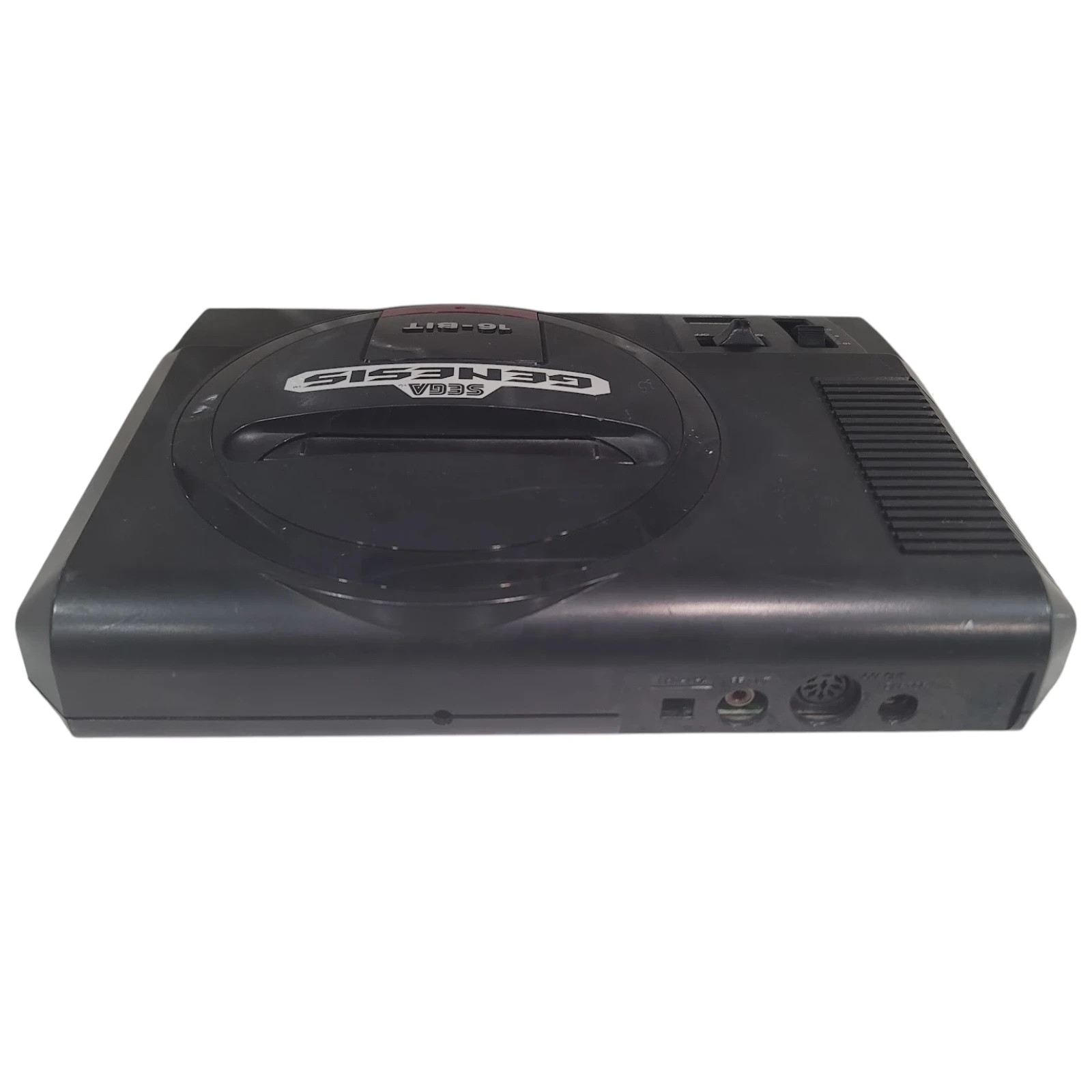 Sega Genesis Model 1 Console VA7 Cleaned Tested – OEM PSU Pad RF AV HardBall