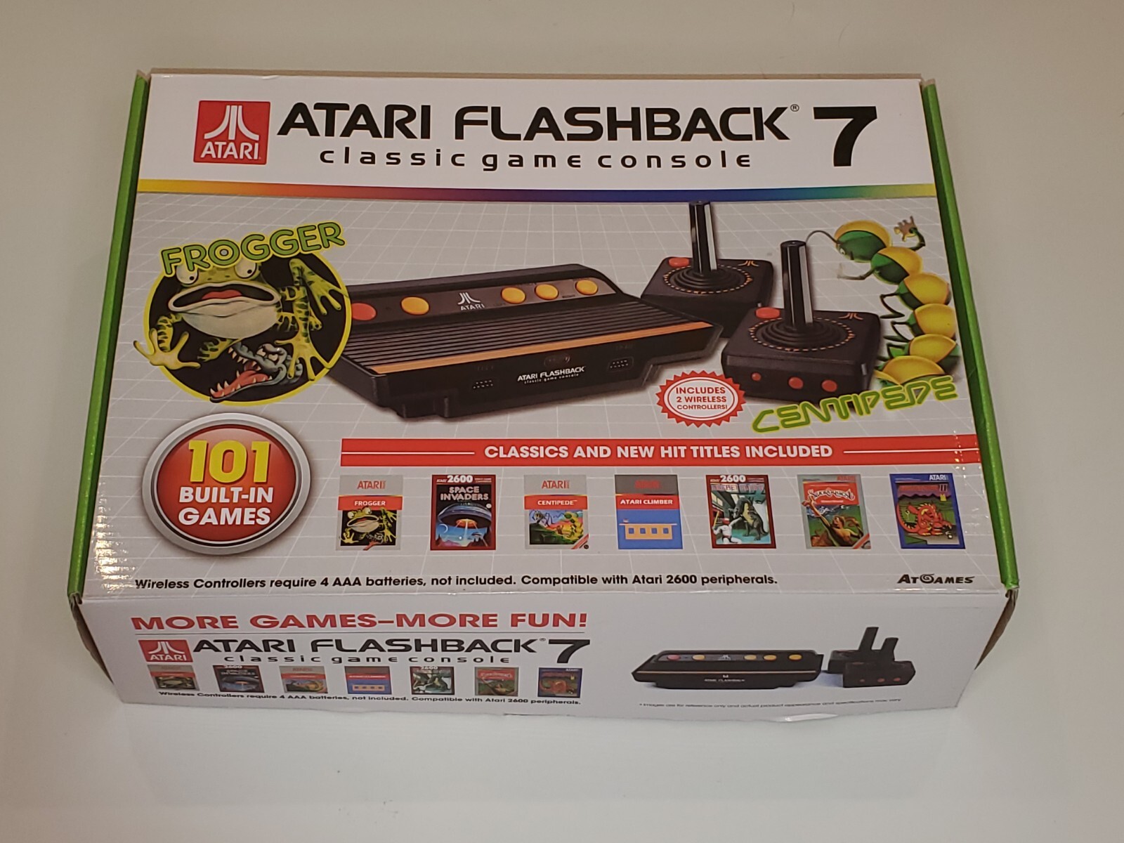 Vintage ATARI 2600 Flashback 7 Mini Classic Video Game System 101 Games Frogger