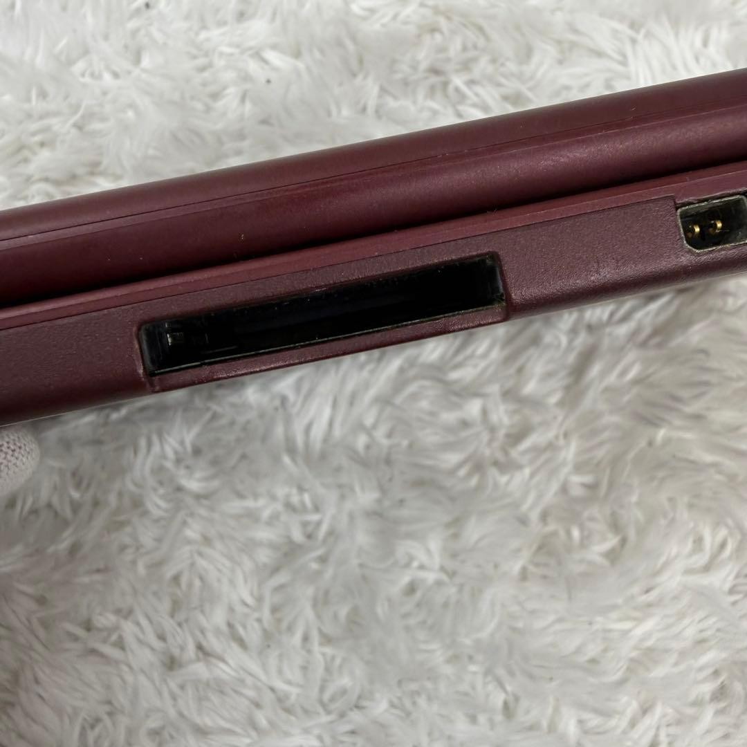 Nintendo DSi LL Wine Red Console Tested Working Region Free