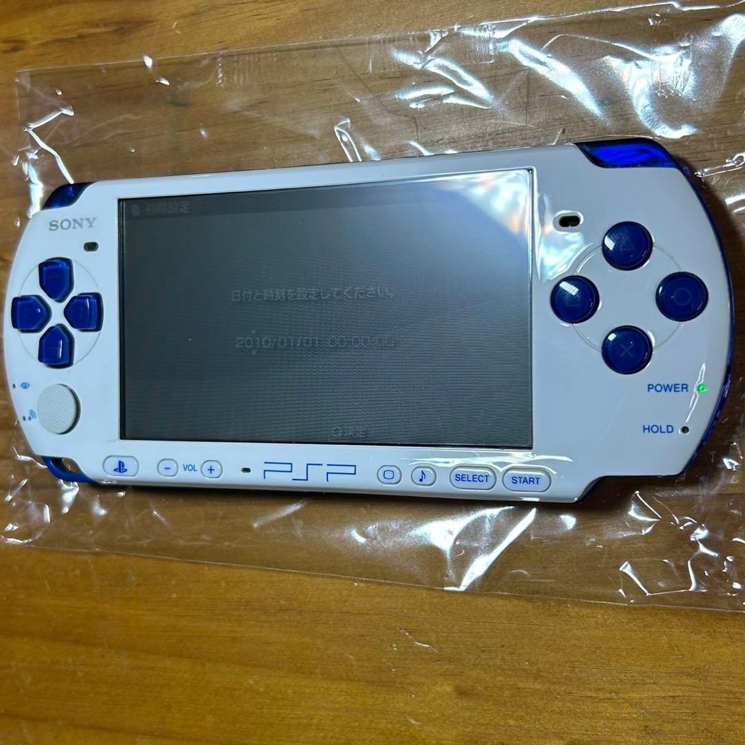 PSP 3000 Value Pack White/Blue 6282 From Japan