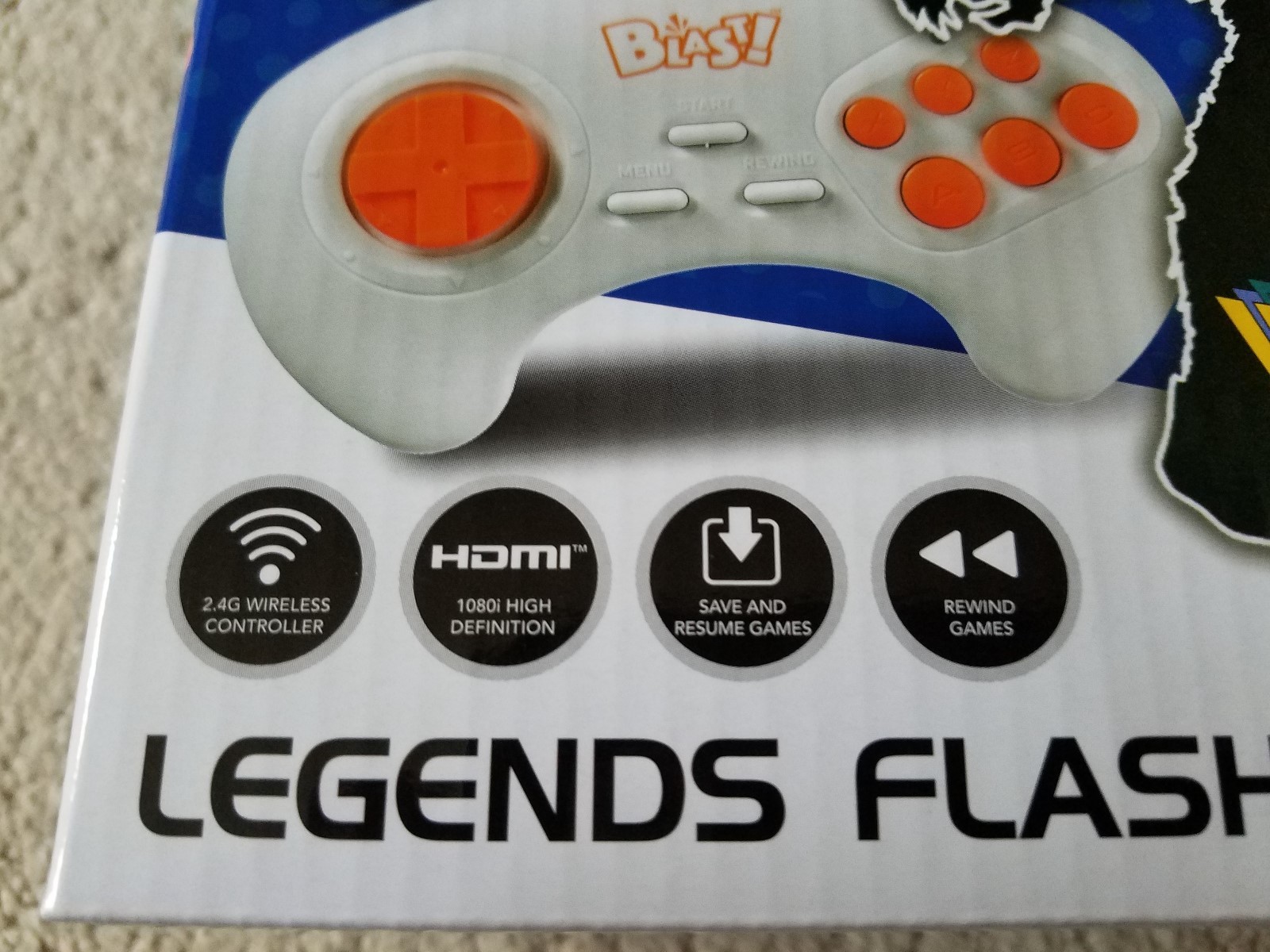 AtGames Legends Flashback Blast Space Invaders Burger Time Jungle Hunt HDMI New