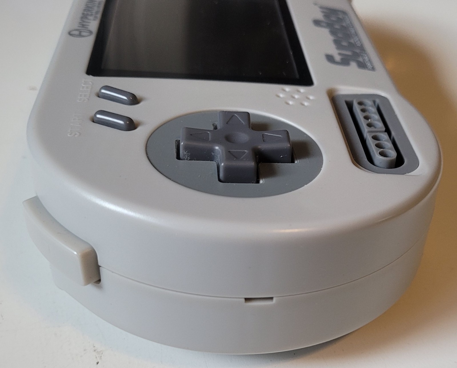 Hyperkin SupaBoy Portable SNES Console, Charger, Pac Attack, Battery Wont Charge