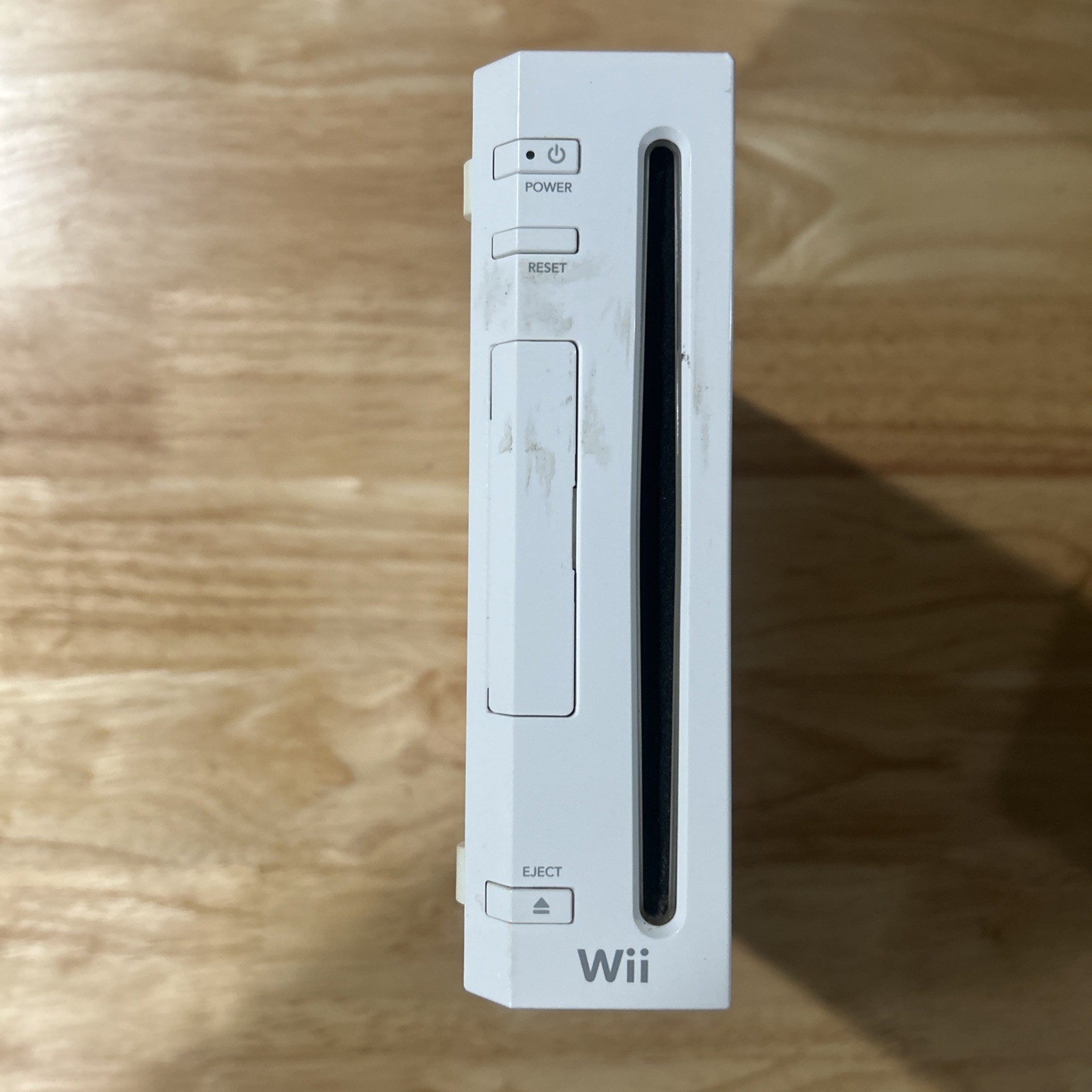 Nintendo Wii Console Only – White – Does Not Eject Discs – Damaged