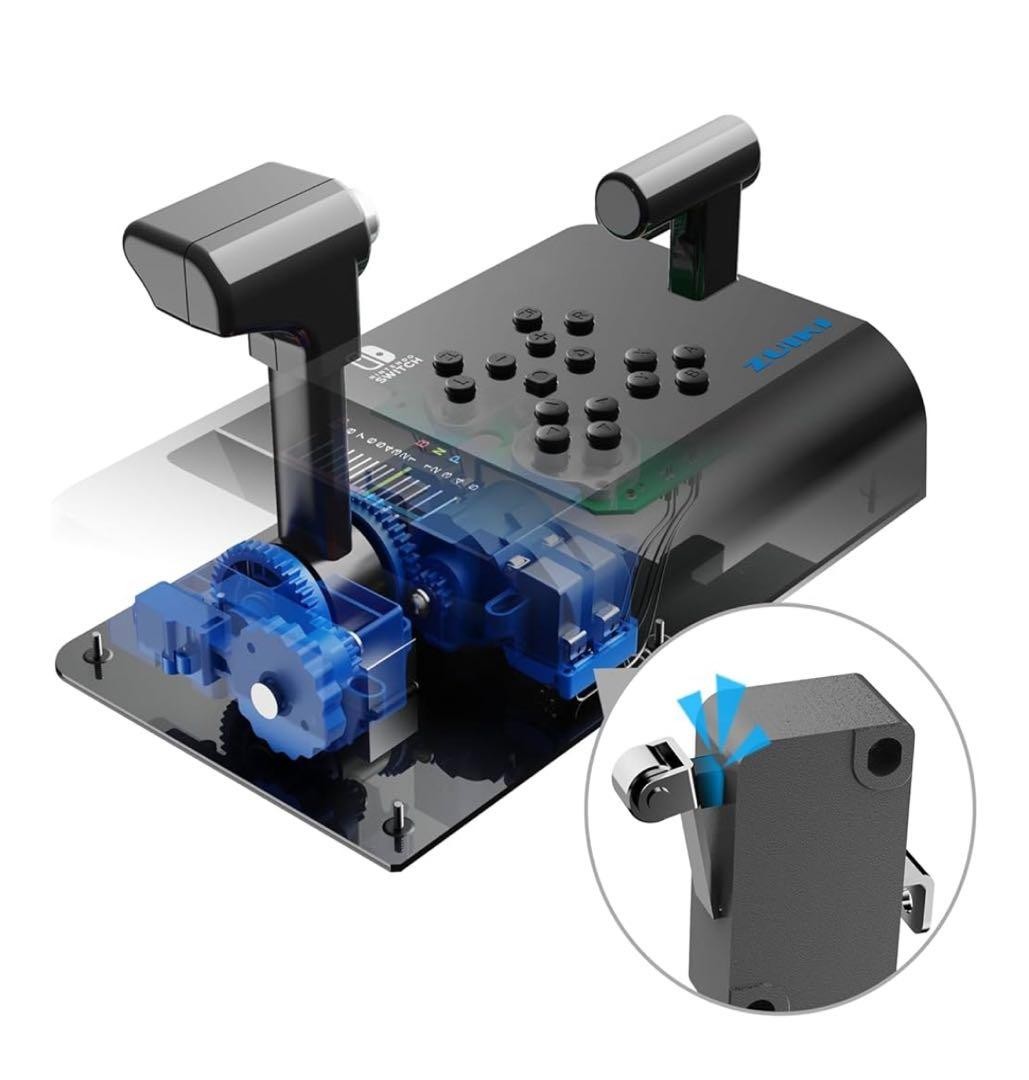 ZUIKI ZKNS-013 Mascon One-Handle Controller for Nintendo Switch Train Sim New