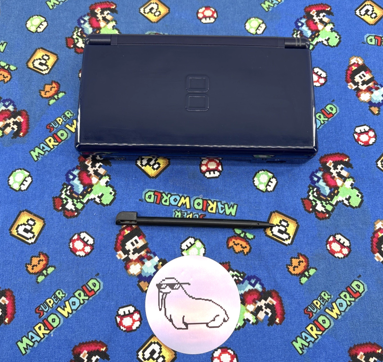 Nintendo DS Lite Enamel Navy JPN EXCLUSIVE USG001 | Region Free | Tested Works 2