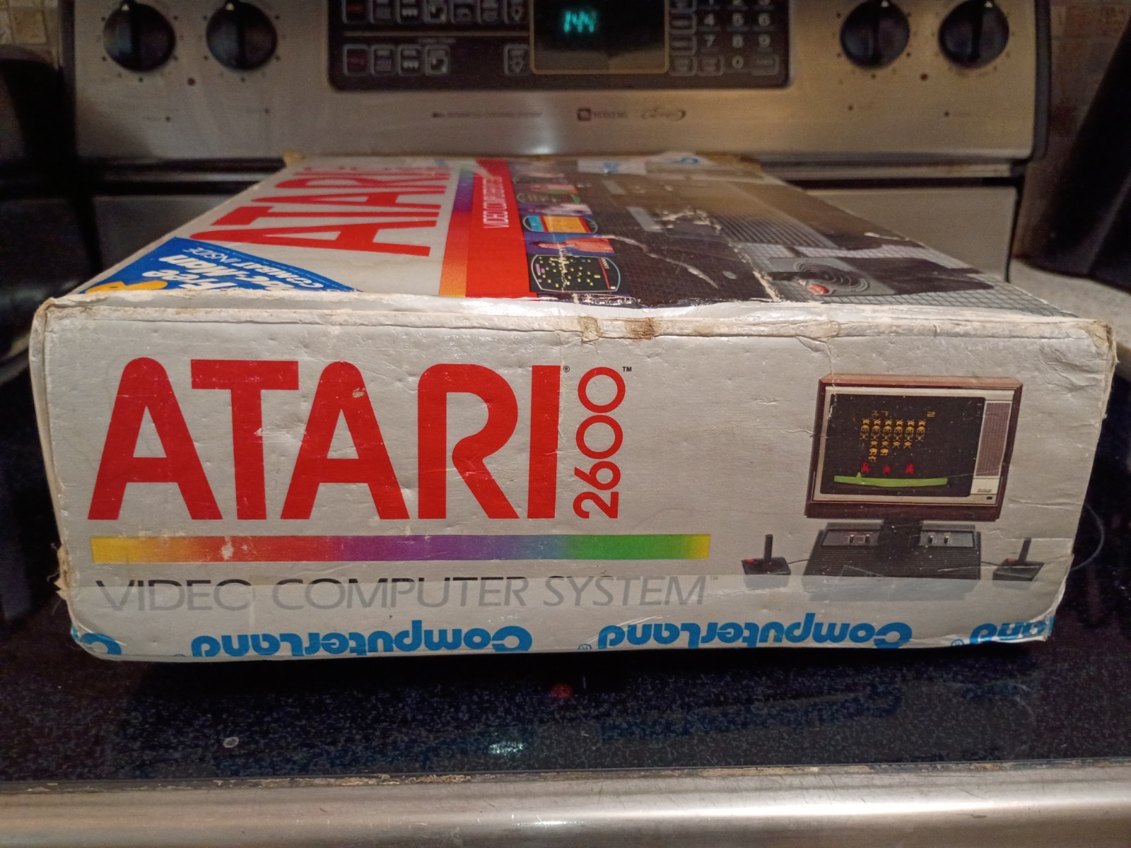Atari 2600 Pac-Man Edition Console Joysticks And More Sears Rare In Box