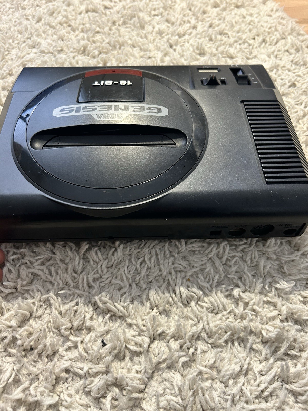 SEGA GENESIS Console 16 Bit 1601 AUTHENTIC Game System Console Only TESTED WORKS