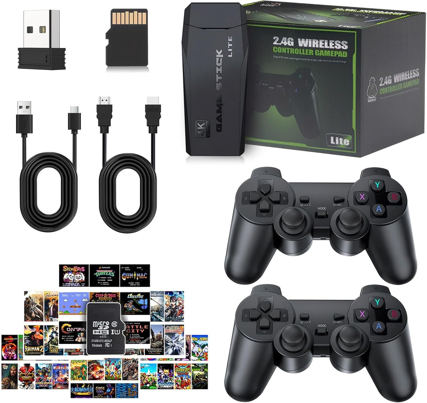 2026 Newest Retro Game Console, 20000+Games Wireless Home Video Game Console