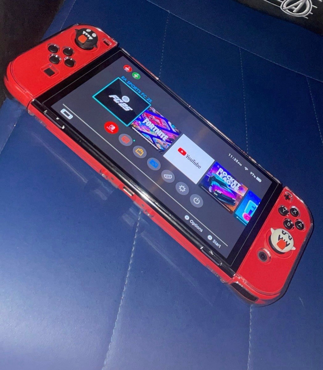 Nintendo Switch (OLED Model) HEG-001 Mario Red Edition 64GB Console