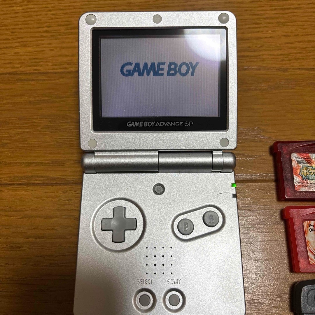 Game Boy Advance SP Software Bundle Silver Nintendo 5fmn28br