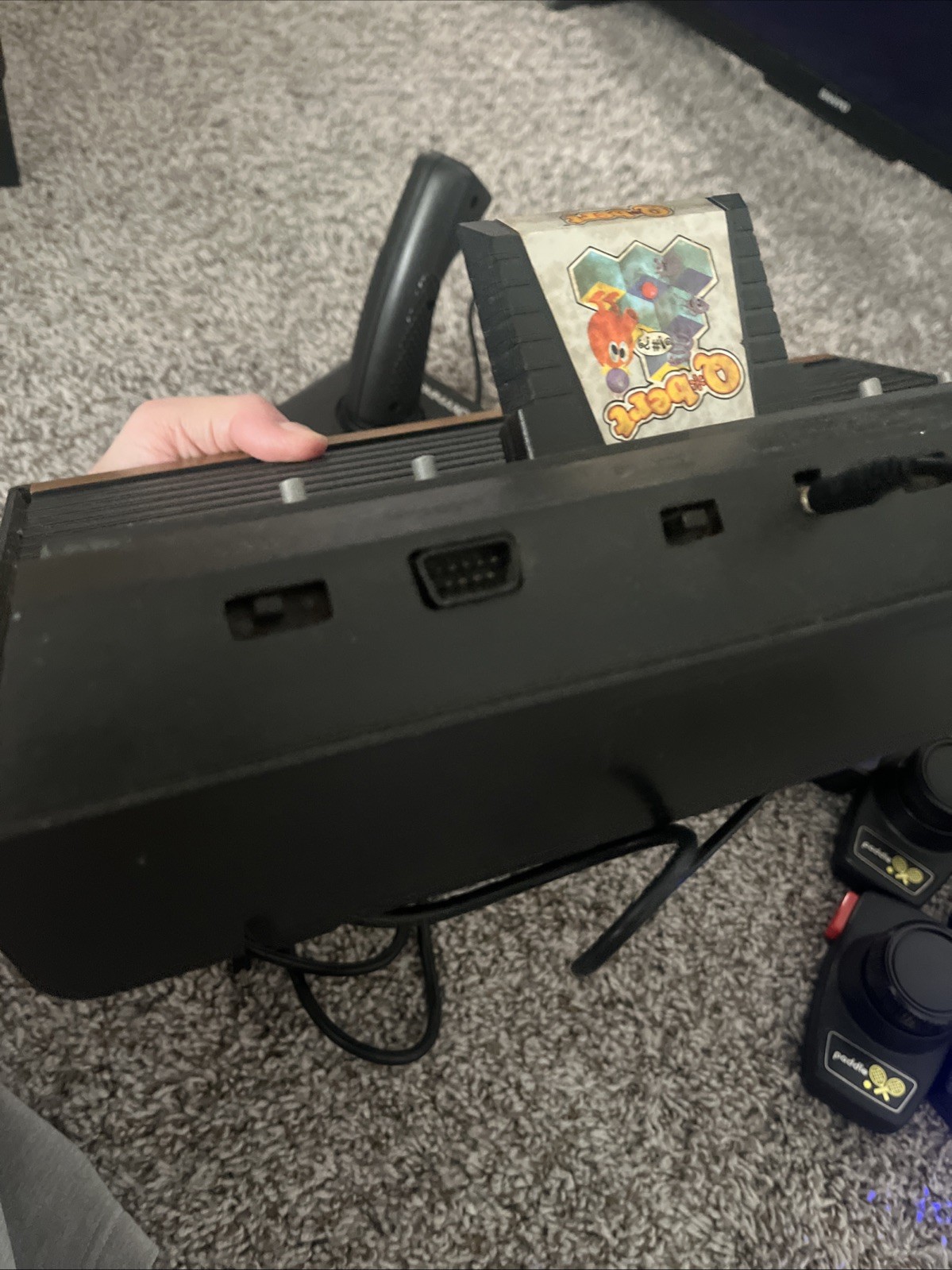 Atari 2600 Woodgrain Console With Extras Read Description