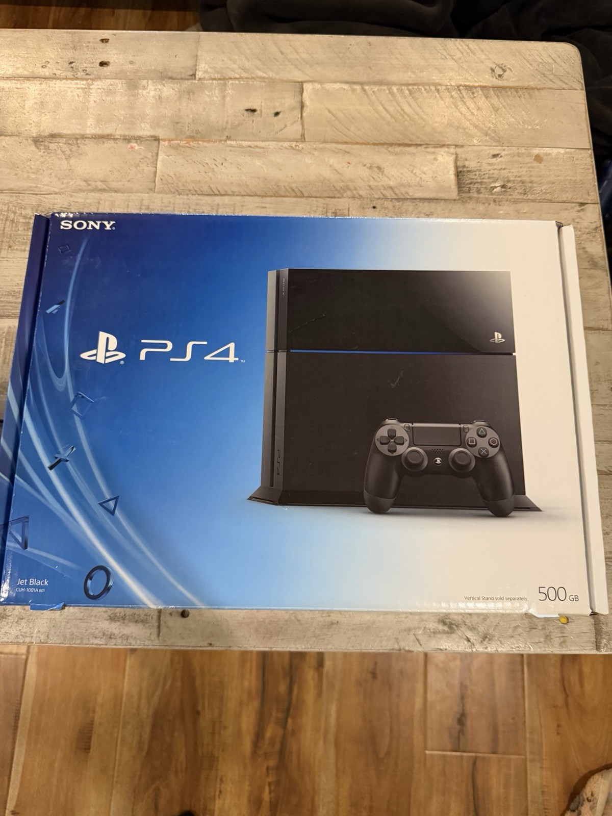 Sony PlayStation 4 500GB Gaming Console – Black W/NO Controller And W/headset