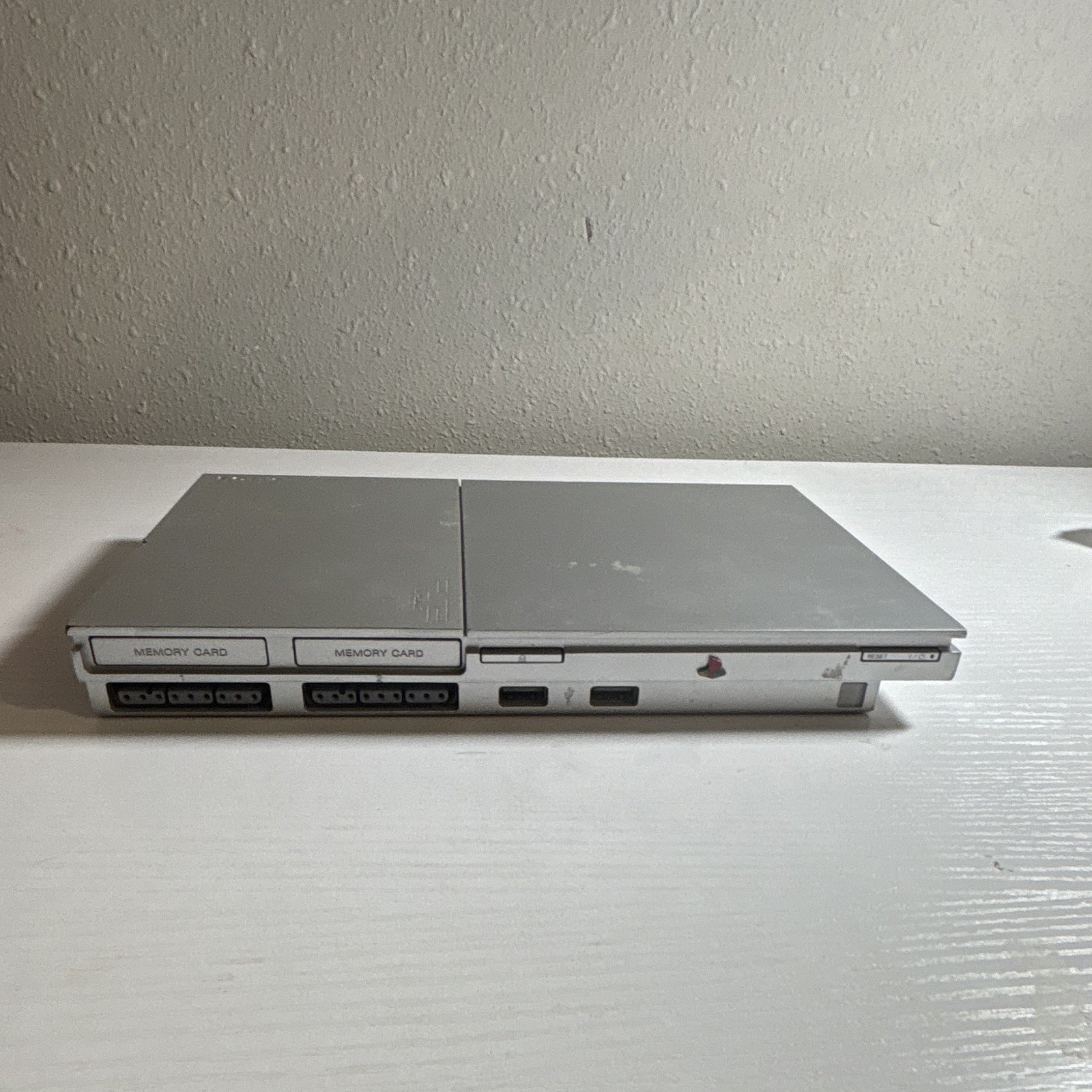 PARTS ONLY Sony PlayStation 2 Slim Console Silver