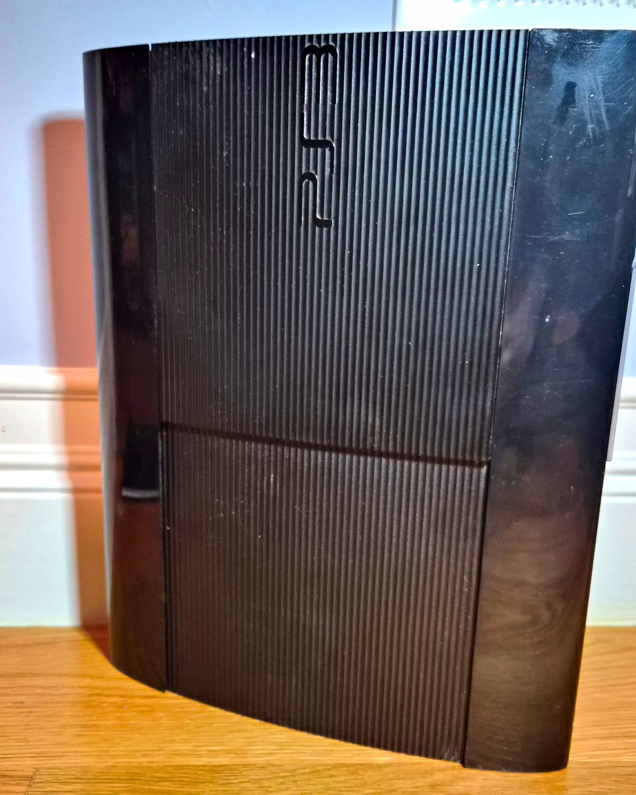 Sony PlayStation 3 PS3 Super Slim CECH-4301A Black HDMI Console Only Tested
