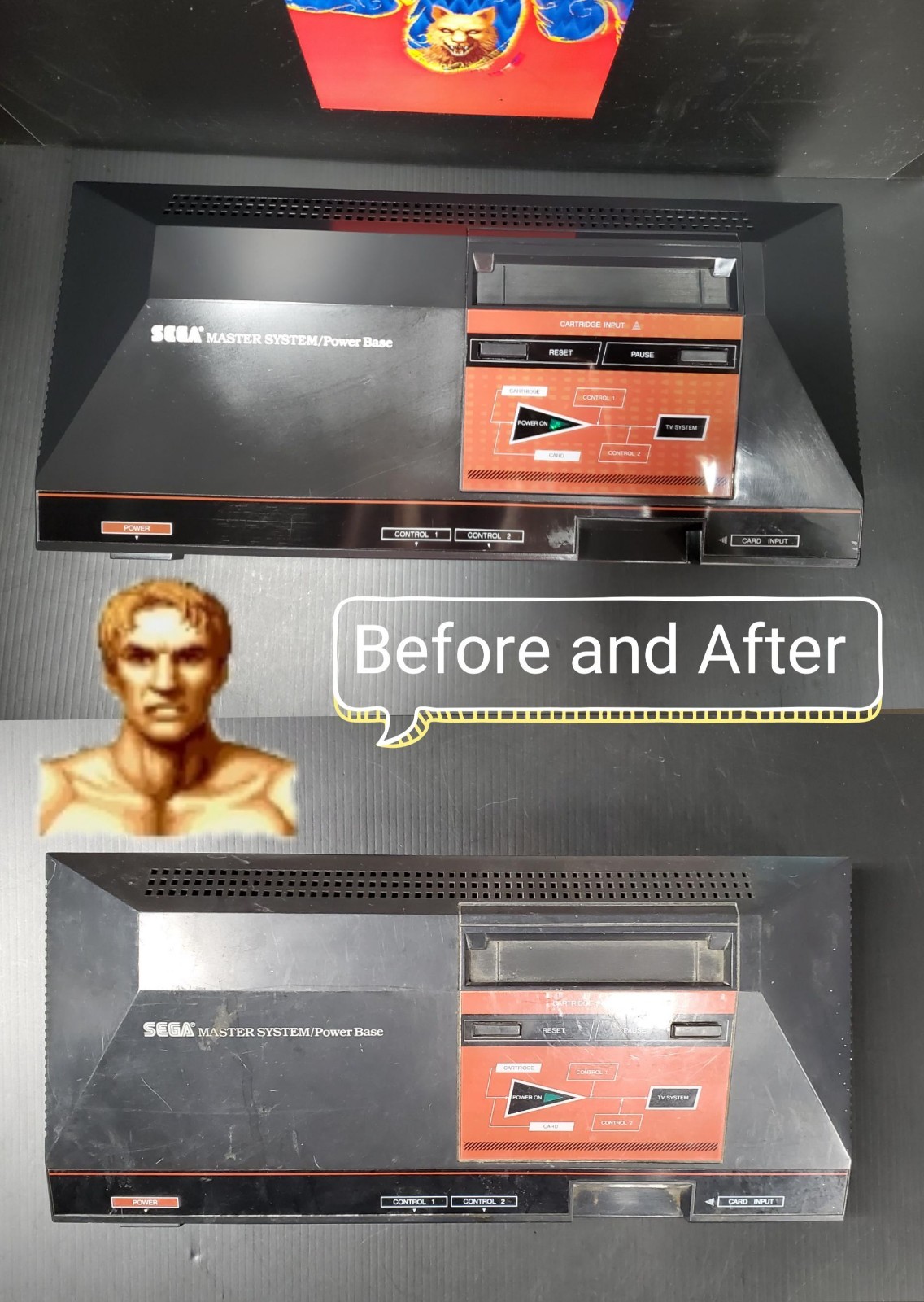 Sega MASTER SYSTEM Console Only- CPLT RESTORED ! OR Accessory – CPLT RESTORED !