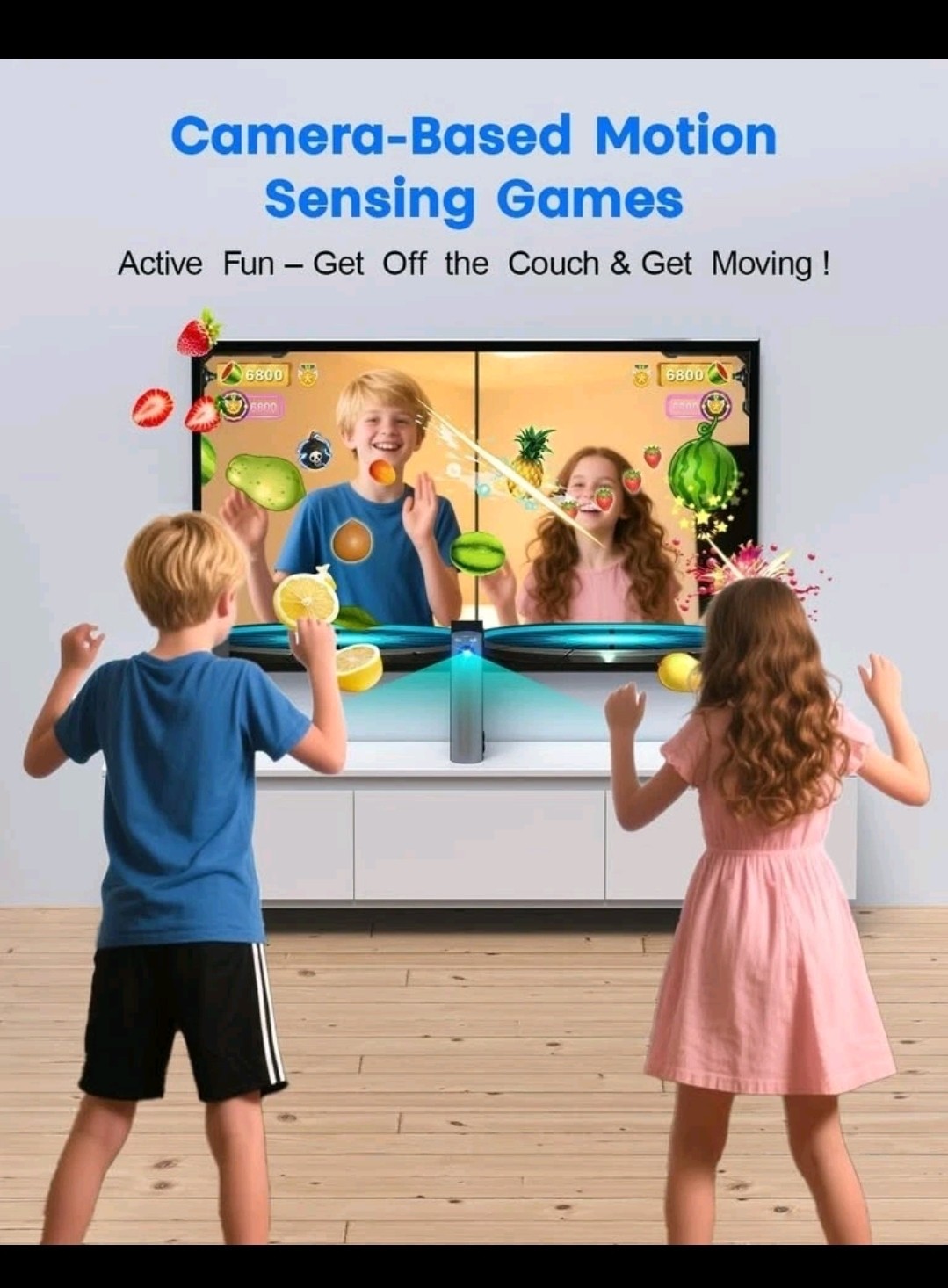 AR Motion Gaming Console – Plug & Play Video Game System for Kids & Families….