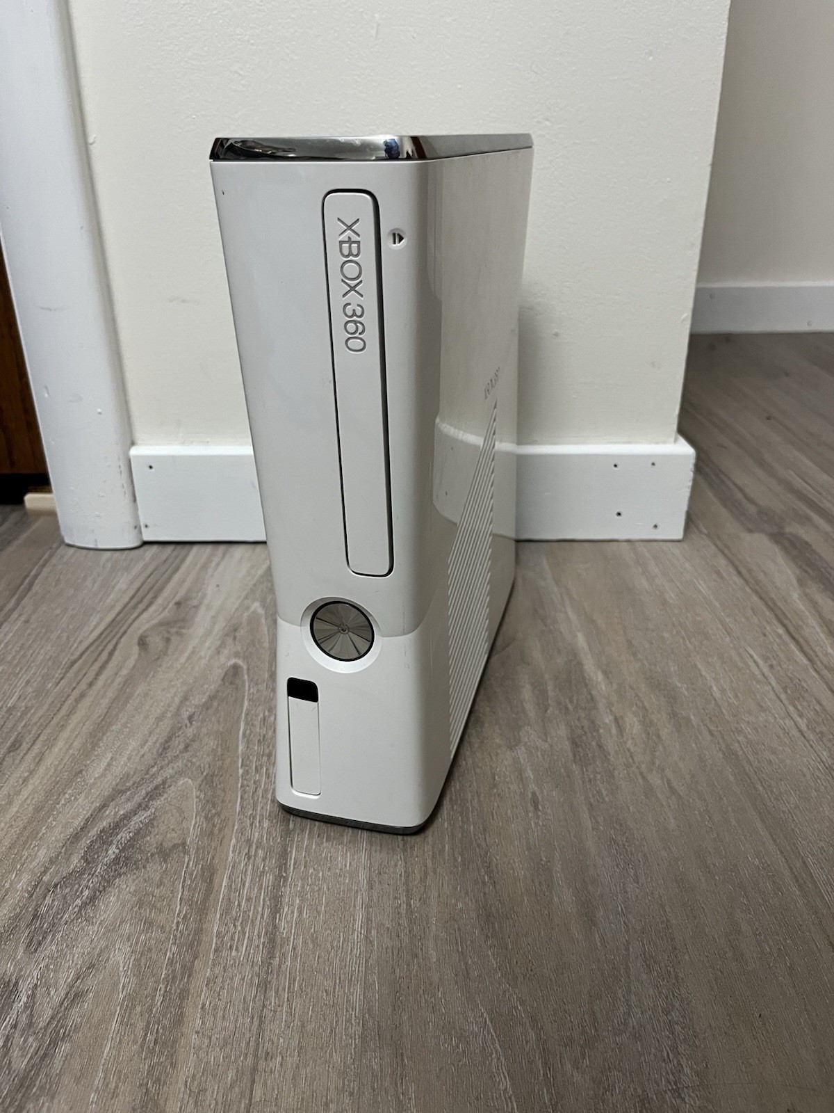 Xbox 360 Slim White Special Edition Console 250GB HDD Tested Working