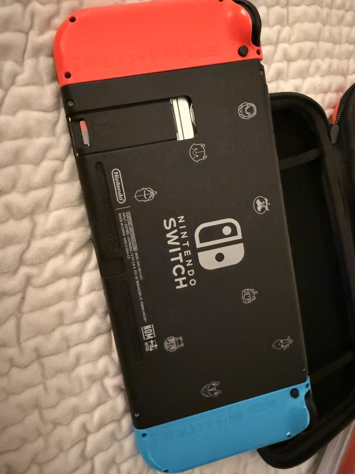LOADED! Nintendo Switch 32GB + 128GB SD Gray Console with Joy-Con