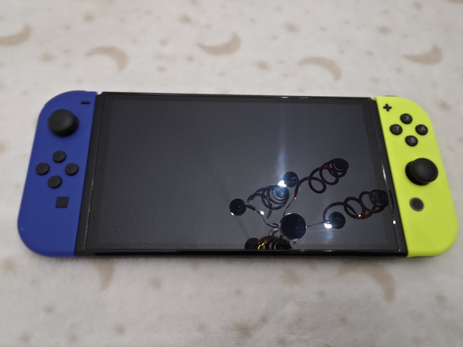 Nintendo Switch OLED 64GB Console Green/blue HEG-001 CLEAN MINT!