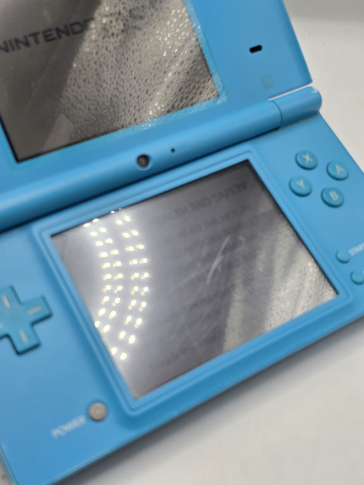 Nintendo DSi DSi Handheld Game Console TWL-001 Aqua Blue