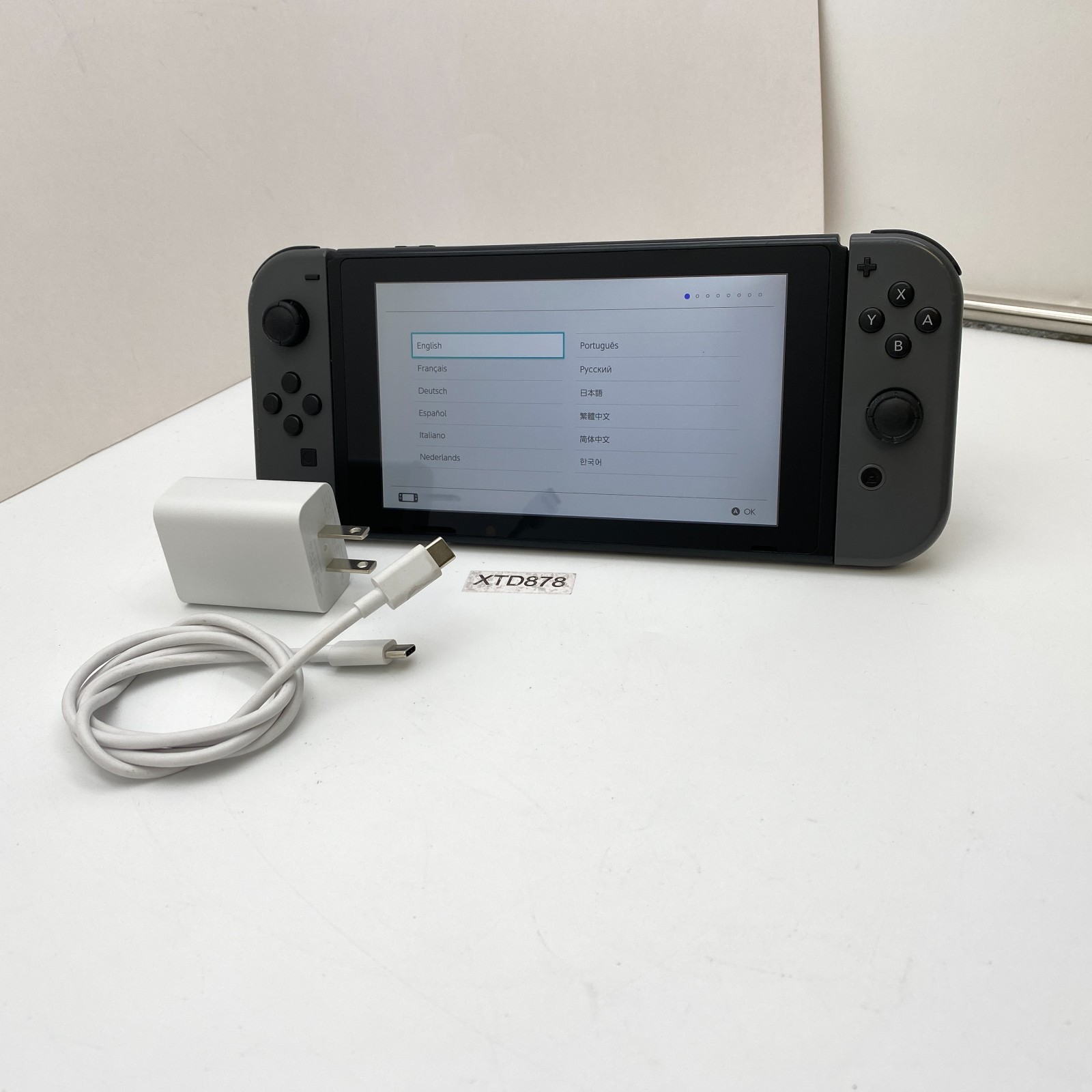 Nintendo Switch – Gray – Game Console – Good Condition