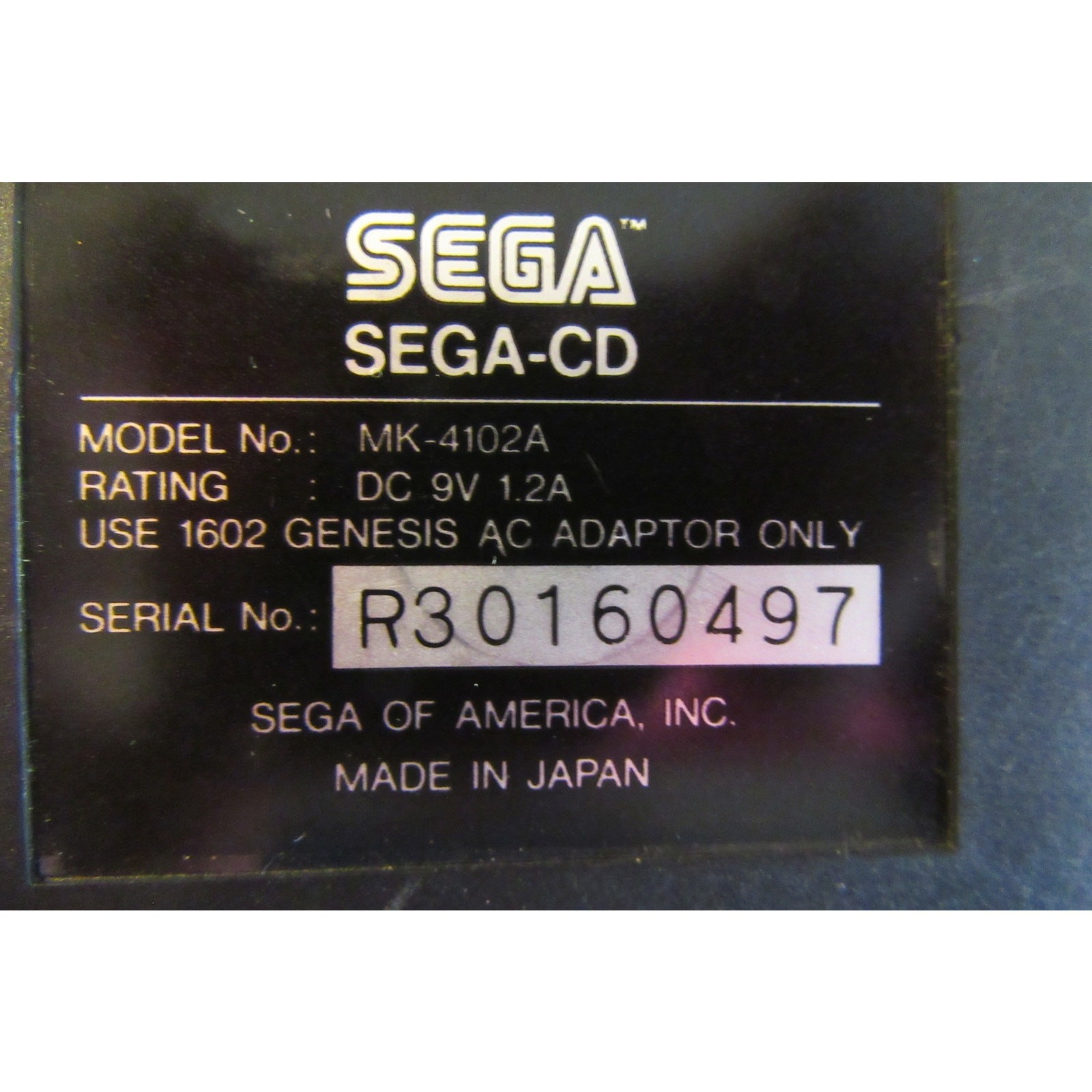SEGA Genesis Model 1 Console Sega CD Model 2 (top-loading) Console + Ms. Pac Man