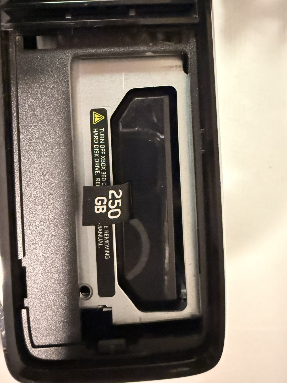Microsoft Xbox 360 S Slim 250GB Black Console Model 1439 Tested Working OEM