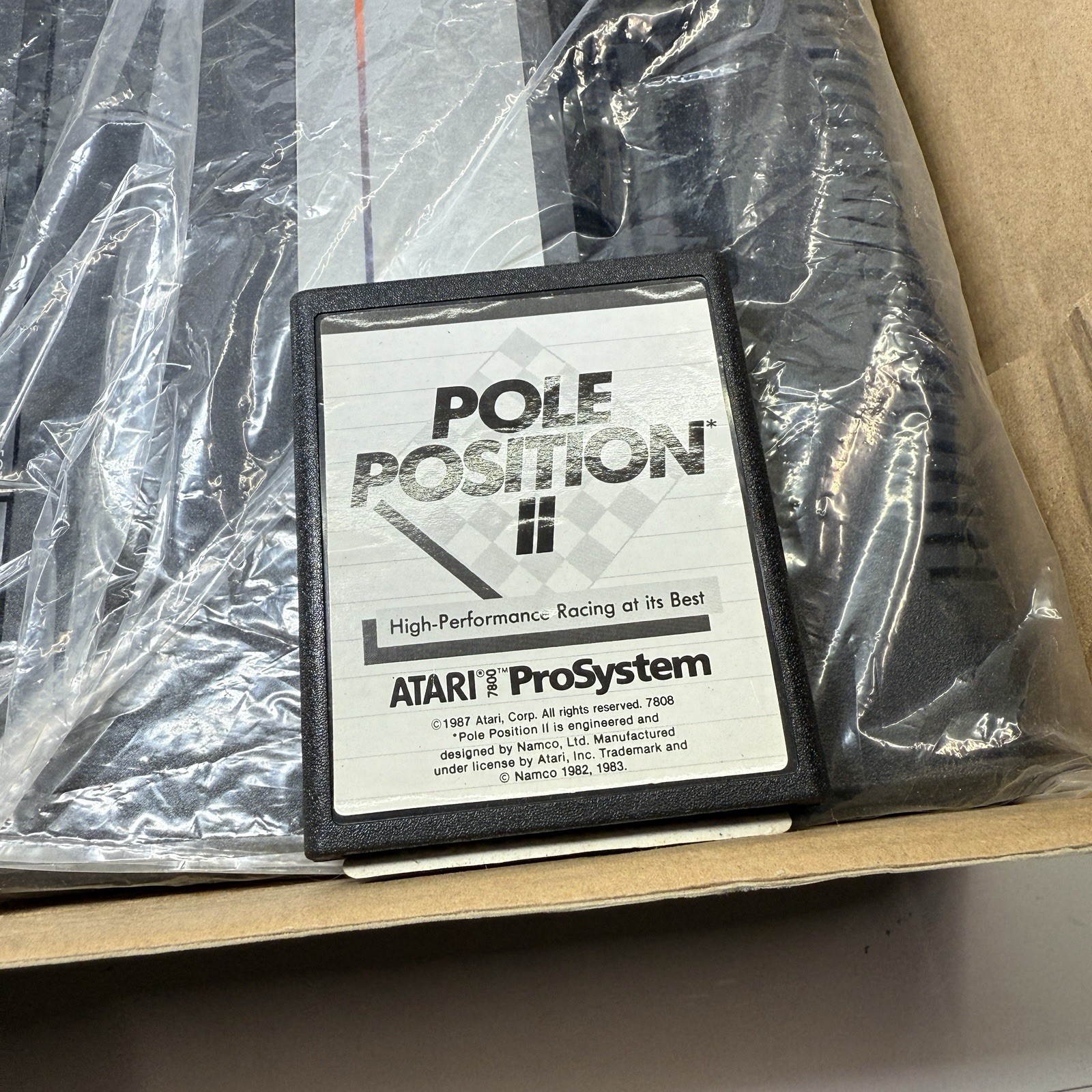 Atari 7800 Console In Box B.