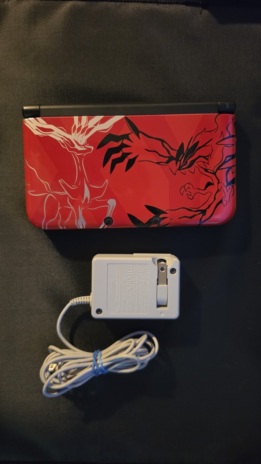 3DS – XL Pokemon X and Y Red Console W/ Pokemon Sun CIB, Omega Ruby