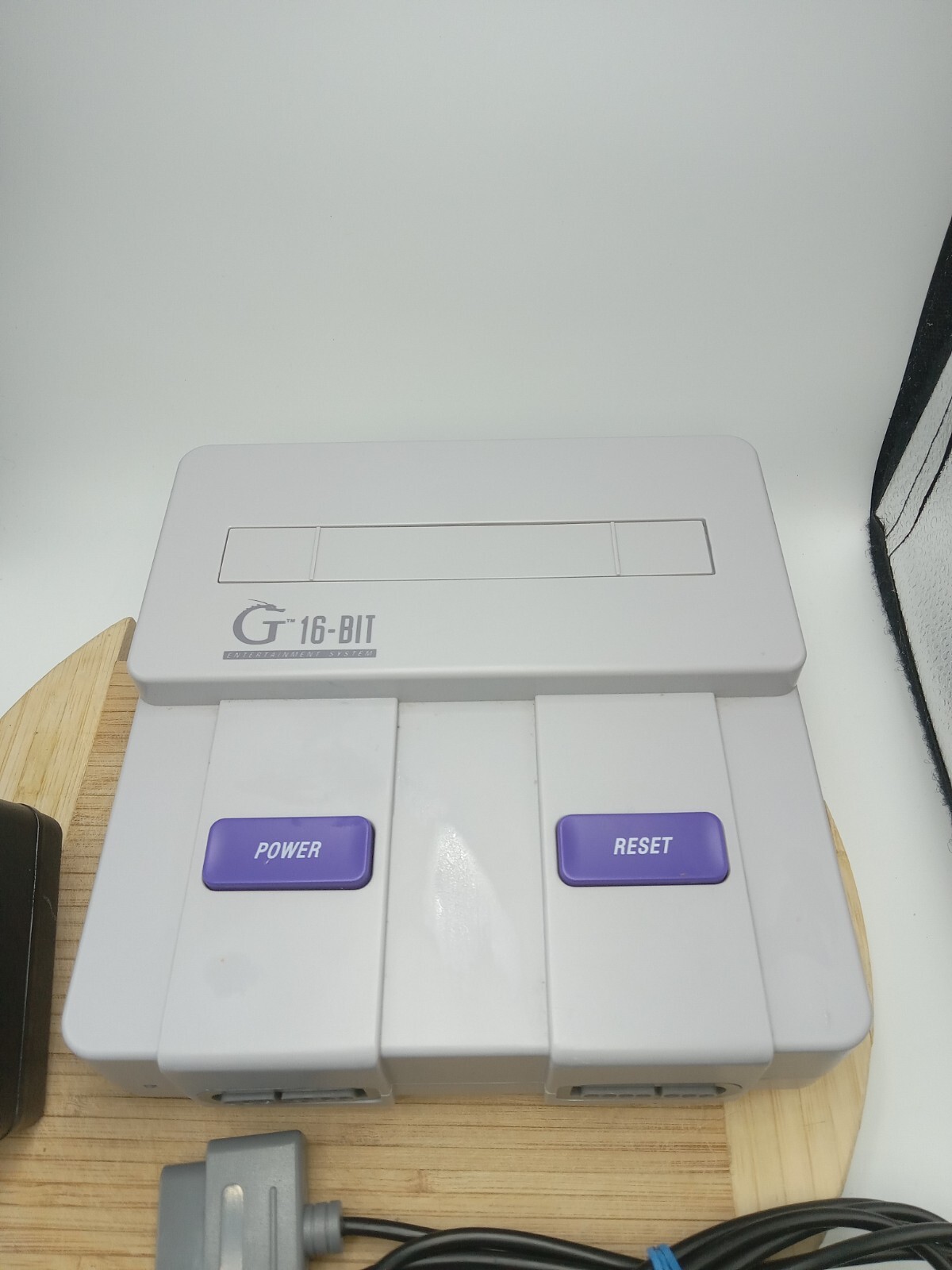Gamerz Tek 16-Bit PARTS ONLY Entertainment System Console Without Colors No Work