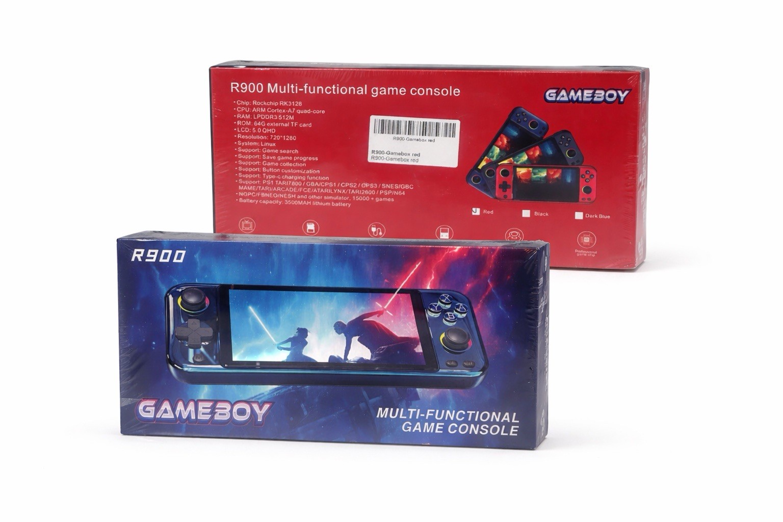 Gamebox R900 Handheld System 64GB Type-C 720×1280 Game Search Save Progress