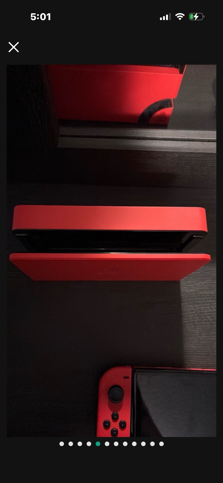 Nintendo Switch (OLED Model) HEG-001 Mario Red Edition 64GB Console