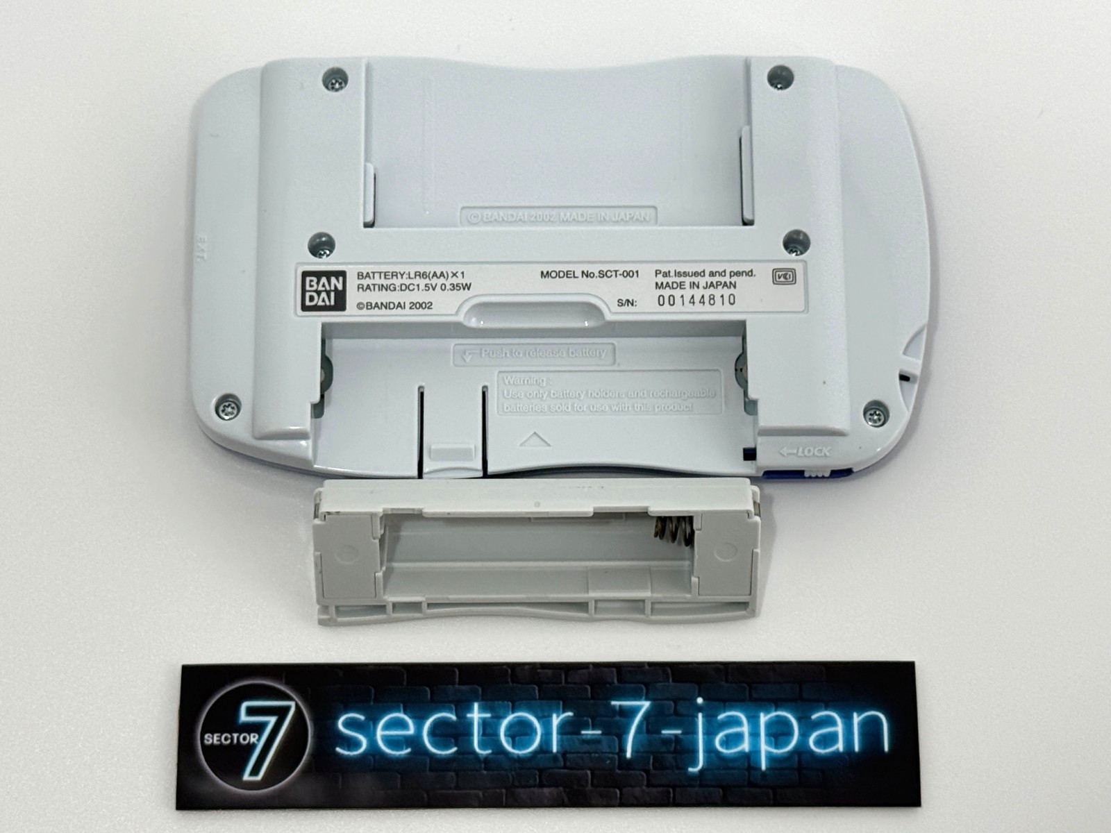 [VGC] Bandai WonderSwan Swan Crystal Blue Violet Console System Boxed VG GoodCon