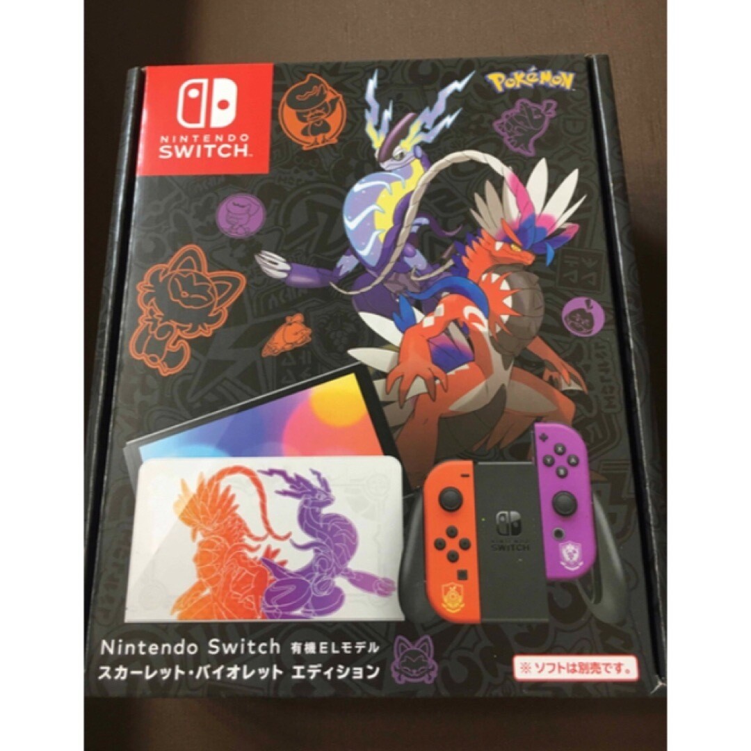 [Mint]Nintendo Switch OLED Model Pokémon Scarlet & Violet Edition from Japan