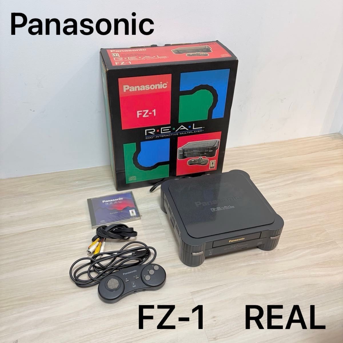 Panasonic 3DO FZ‑1 REAL Console Boxed with Controller – Used Tested Japan Model