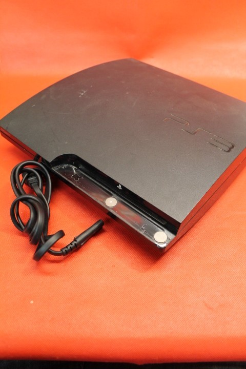 Sony PlayStation 3 PS3 Slim 250GB CECH-2001B Black Console Read Desc.