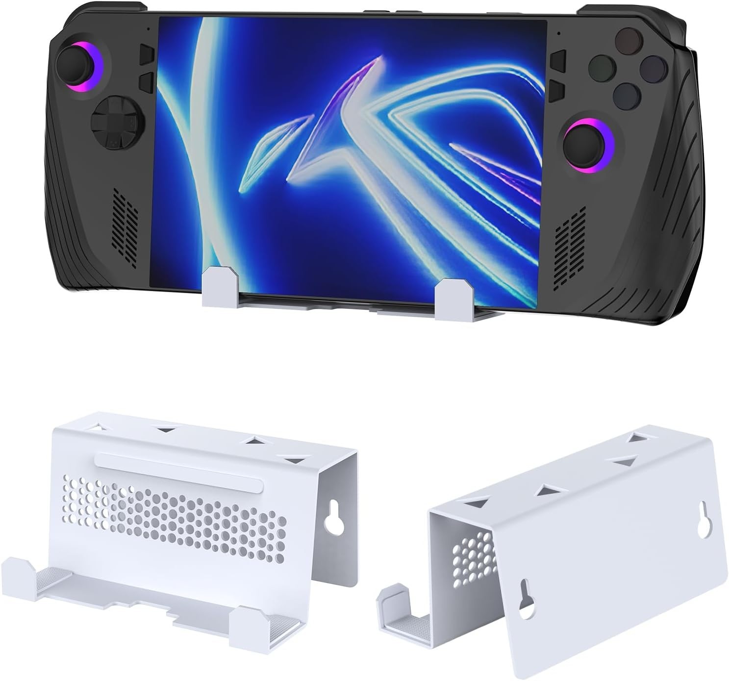 Sturdy Iron Wall Mount for ROG Ally X & SteamDeck Consoles – Lightweight Design