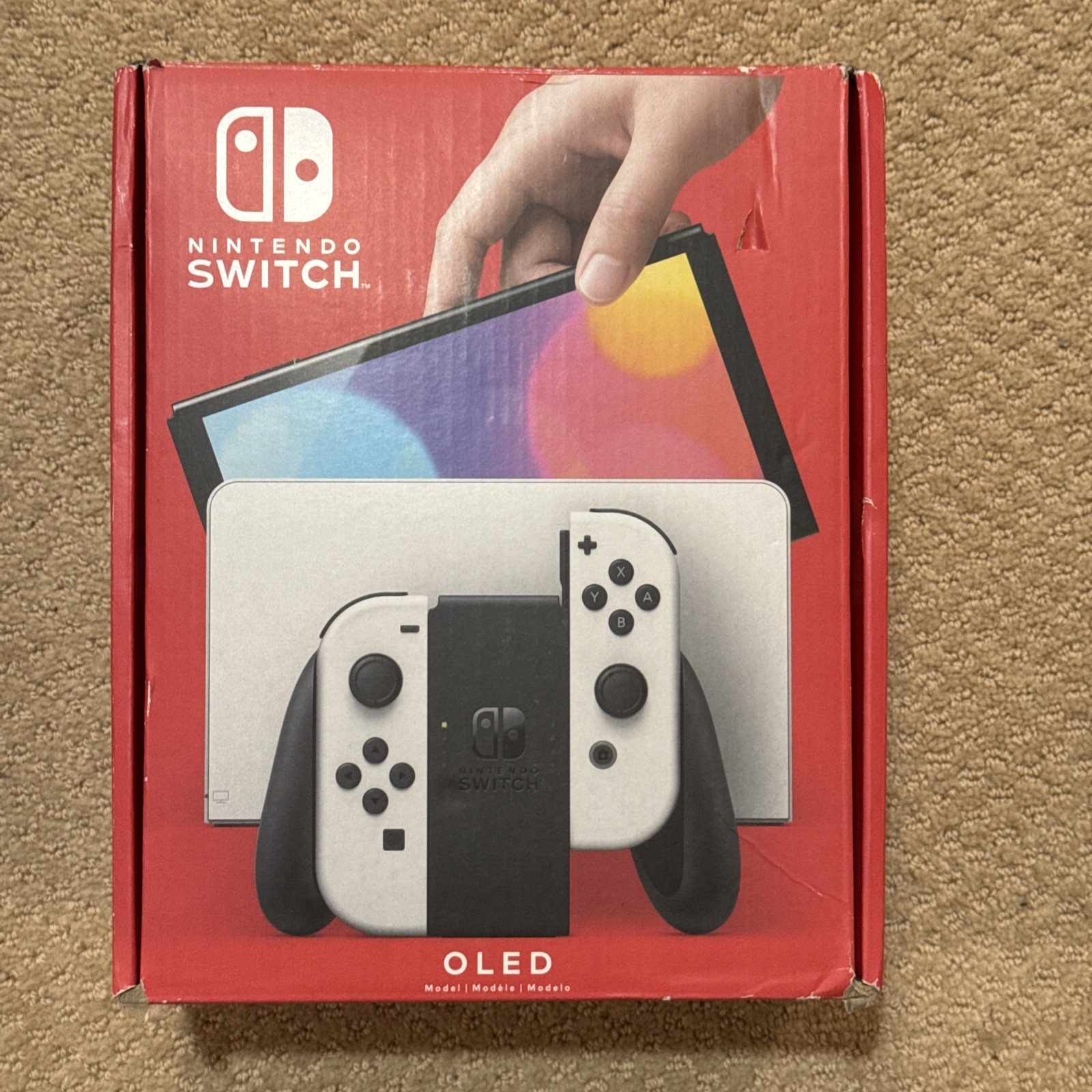 Nintendo Switch OLED 64GB White Joy-Con $399