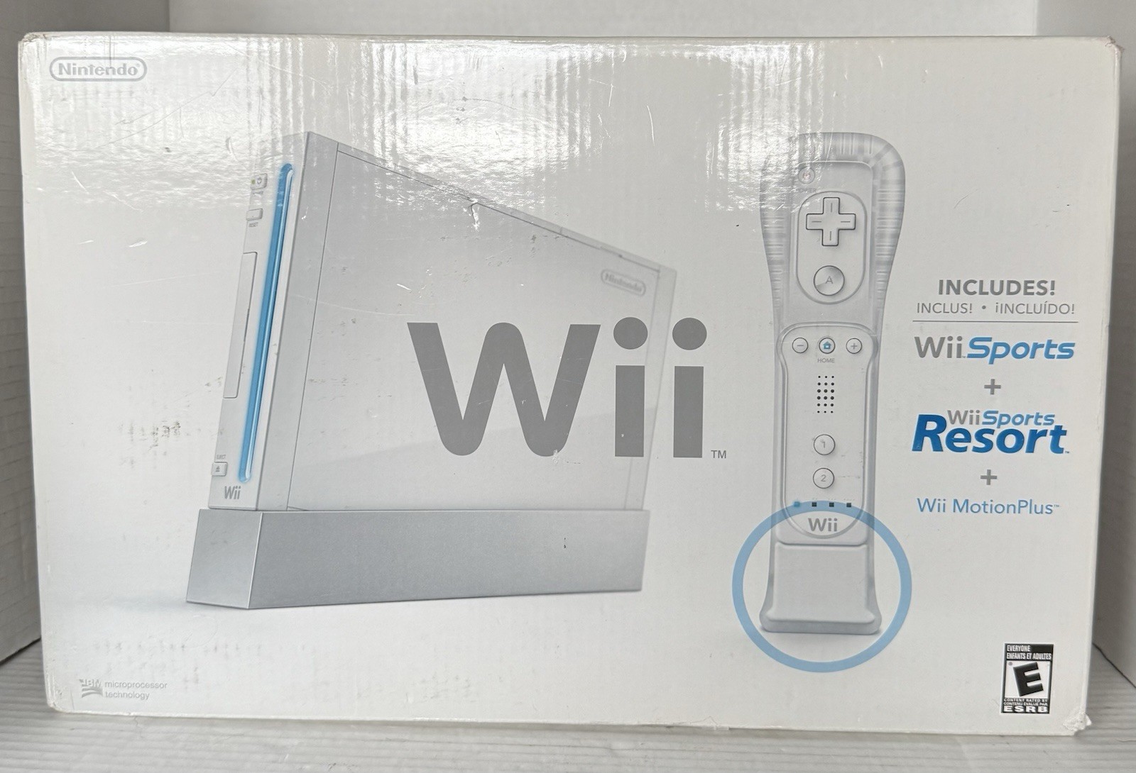 Nintendo Wii White Home Console – In Original Box GameCube Compatible – Tested