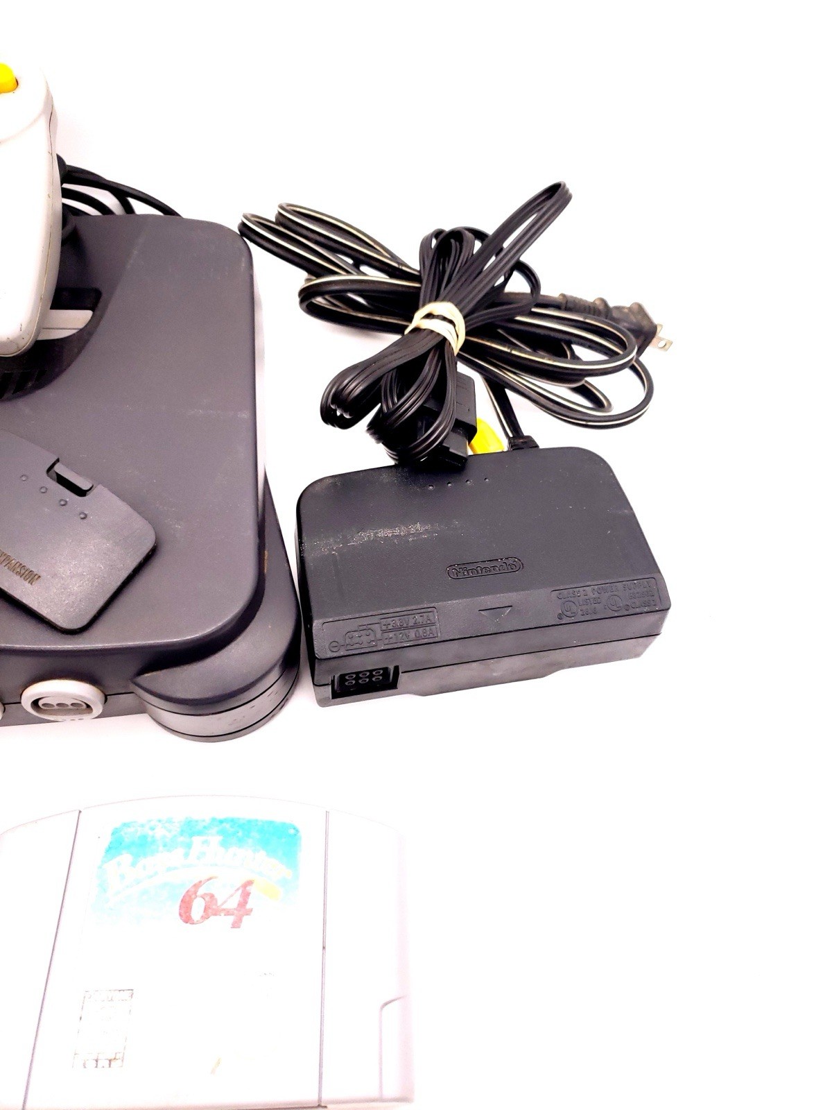 Nintendo 64 Console W/ Jumper Pak & Two Games TESTED & WORKING