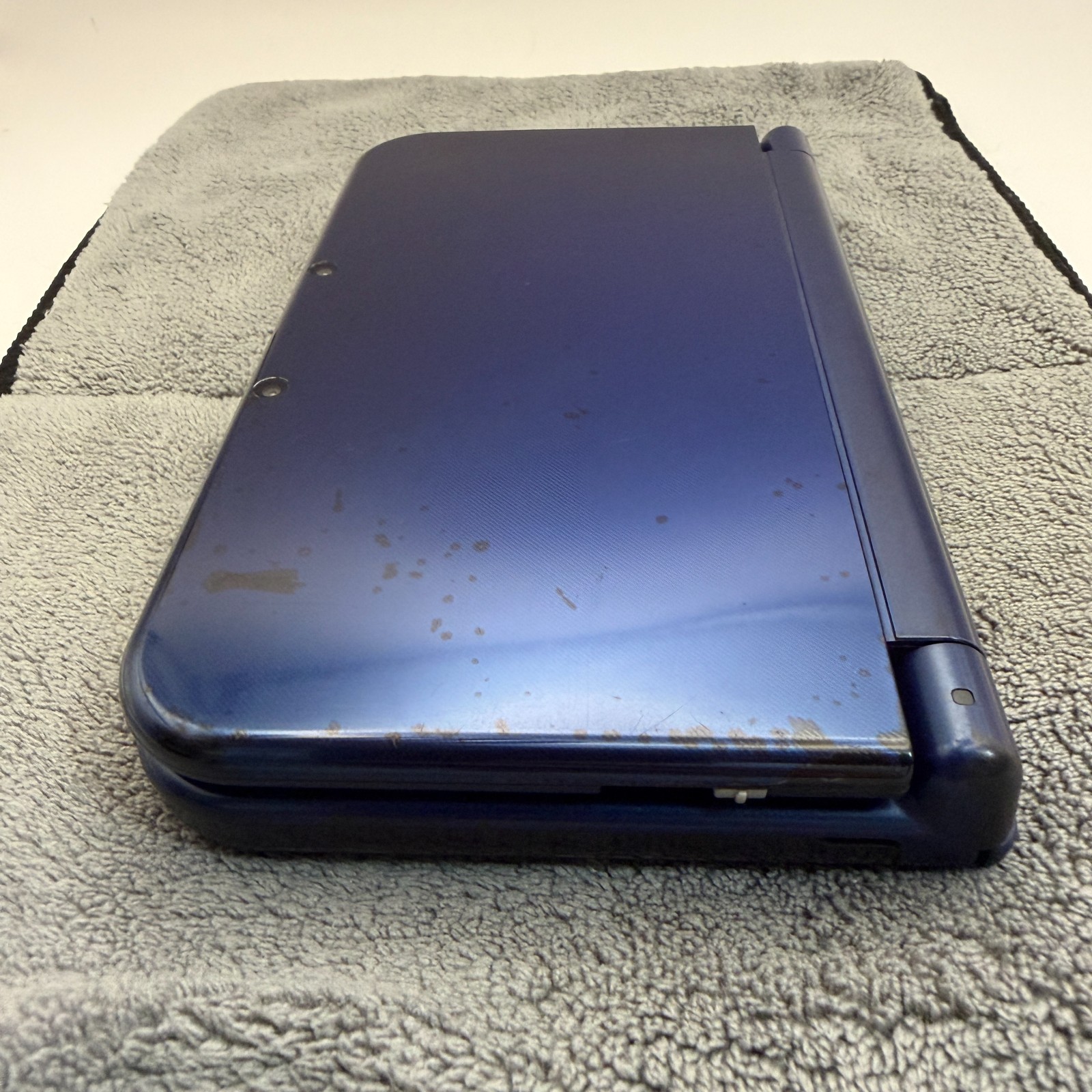 【DUAL IPS】【Excellent5】Rare New Nintendo 3DS LL XL Metallic Blue Game Console